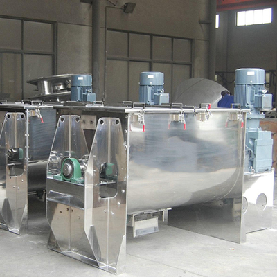 High yield stainless steel supports customization Ribbon Blender Machine for powder particle mixers