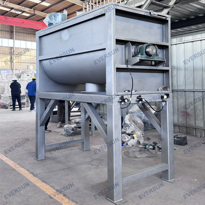 Stainless Steel Horizontal Powder Mixer Coating Chemical Powder Mixer