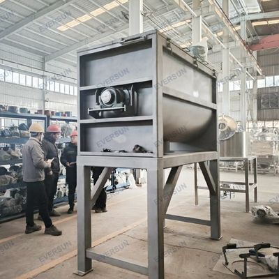 Stainless Steel Horizontal Powder Mixer Coating Chemical Powder Mixer