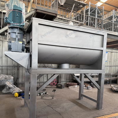 Dry And Wet Universal Screw Ribbon Mixer Stainless Steel Food Chemical Electric Mixer
