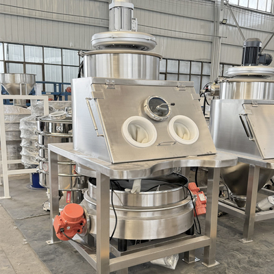 Achieve Dust-Free And Safe Material Transportation With Bulk Bag Unloader And Vibrating Screen Combo