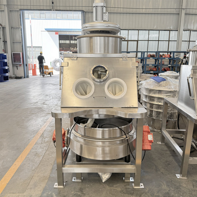 Achieve Dust-Free And Safe Material Transportation With Bulk Bag Unloader And Vibrating Screen Combo