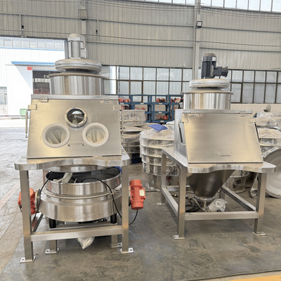 Achieve Dust-Free And Safe Material Transportation With Bulk Bag Unloader And Vibrating Screen Combo