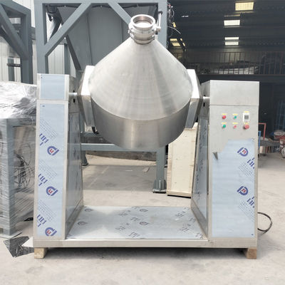 Double Cone Blender For Mixing Of Powder And Granular Materials Low Material Residue And Compact Structure