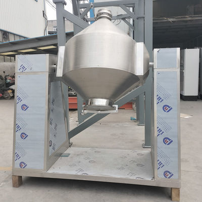 Double Cone Blender For Mixing Of Powder And Granular Materials Low Material Residue And Compact Structure