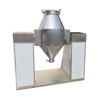 Double Cone Blender For Mixing Of Powder And Granular Materials Low Material Residue And Compact Structure