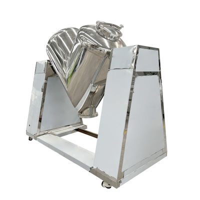 Customized V-Shaped Stainless Steel Seasoning Mixer, Large-Scale Mixing Equipment For Food And Chemical Industries
