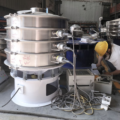 Ultrasonic Vibrating Screen 1-5 Layers Stainless Steel 20 Microns to 20mm