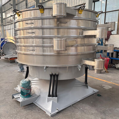 Food Grade Stainless Steel Tumbler Screening Machine with Unique Swing Screening Structure for Effective Material Separation