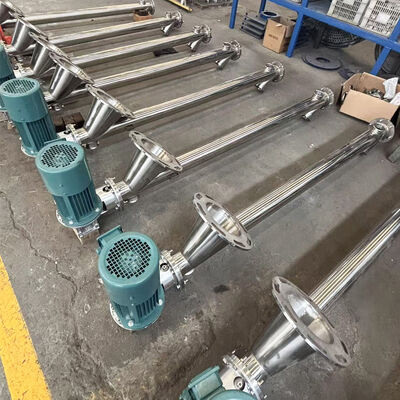 Auger Screw Conveyor applied in grain chemical building materials and metallurgy industries for material transportation