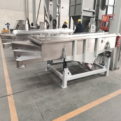 Linear Vibrating Screen providing continuous screening and material stratification with stable and operation performance