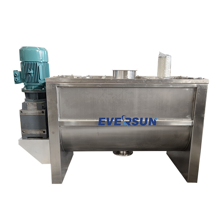 Industrial Food Processing Ribbon Mixer Paddle Mixer Machine With 20 - 100rpm