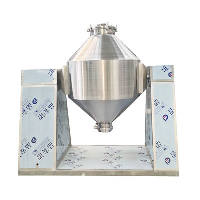 Double Cone Blender untuk efisiensi pencampuran tinggi dan operasi mudah dalam produksi farmasi dan kimia