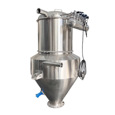 Sistem konveyor vakum yang menyediakan transfer bahan terus menerus dengan pipa yang tertutup sepenuhnya untuk memastikan transportasi yang bersih dan aman