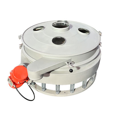 Grade makanan 304 stainless steel Direct Discharge Screen - Dust-tight dan Low Noise Vibratory Screening Machine dengan Easy Maintenance