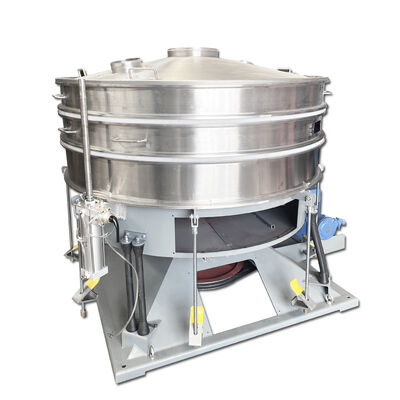 Mesin Pemindaian Tumbler yang dirancang untuk pemeliharaan yang mudah dan pemindaian lembut dari bahan halus dan lengket yang rapuh di industri