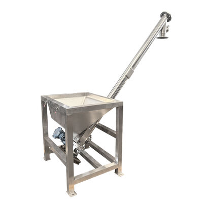 Auger Screw Conveyor Conveyor yang digerakkan dengan bilah spiral untuk dan pergerakan terus menerus dari bubuk granules dan bahan blok kecil