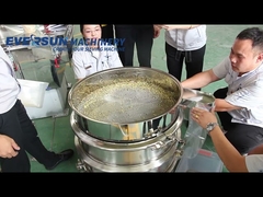 Saringan Getar Melingkar Baja Karbon / Baja Tahan Karat Diameter 1500mm