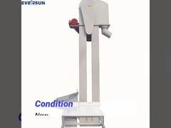 Bahan Bulk Lifting Belt / Chain Bucket Elevator Conveyor Feeder Listrik