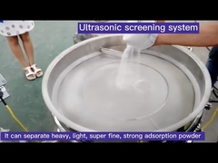 SUS / Carbon Steel Ultrasonic Vibrating Sieve Machine Untuk Pengayak Serbuk Halus