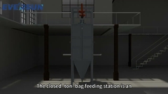 Stasiun Umpan Kontainer Tertutup Kelas Kimia / Pangan - Peralatan Penting untuk Produksi Bersih