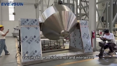 Pencampur Kerucut Ganda 3000L: Pilihan ideal untuk pencampuran kapasitas besar dan efisiensi tinggi